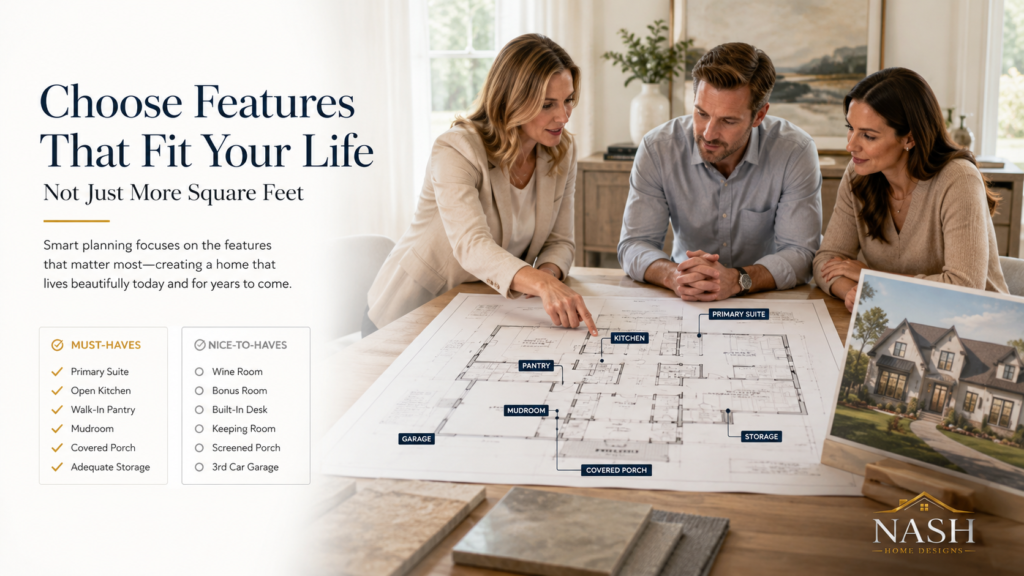How To Choose House Plan Features Without Overloading The Design