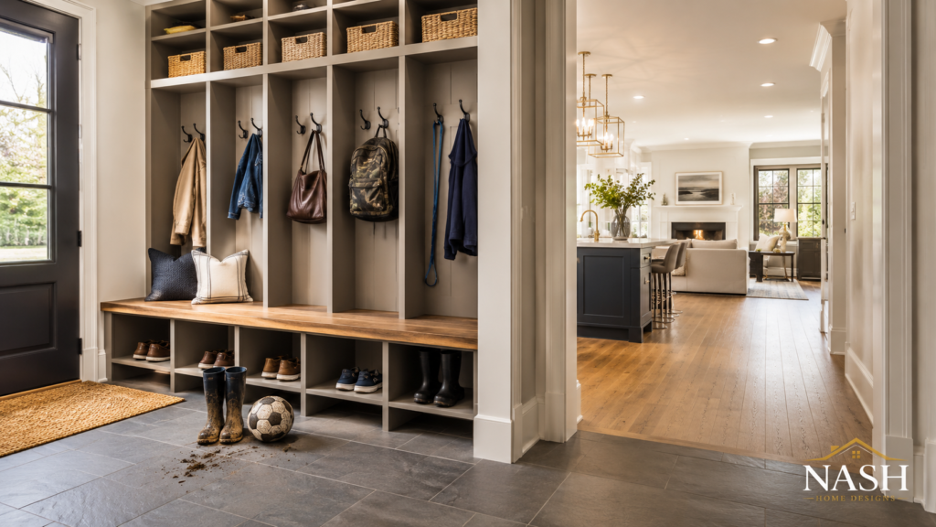 A Mudroom Should Solve The Mess Before It Reaches The Living Space