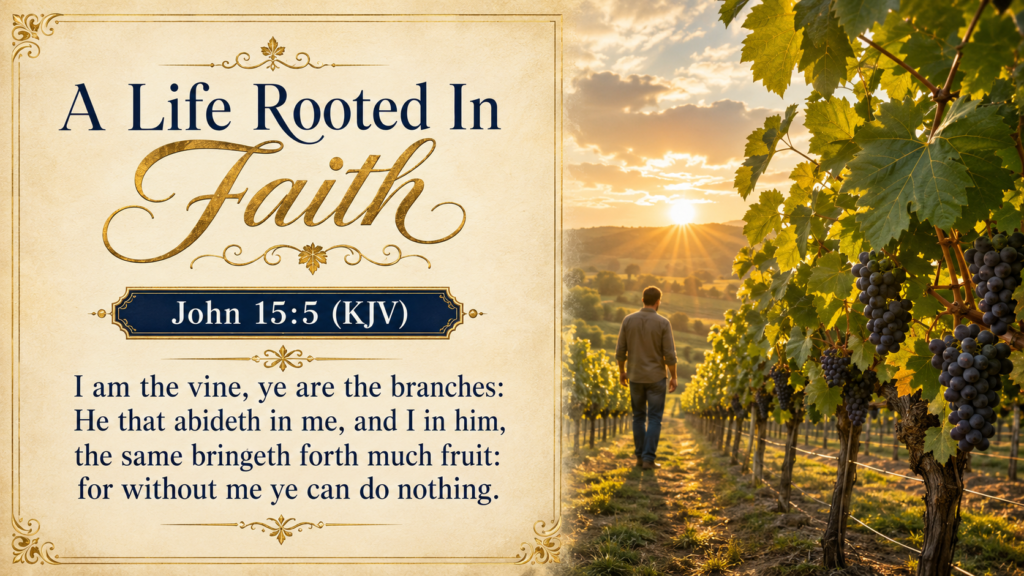 Daily Inspiration: A Life Rooted In Faith