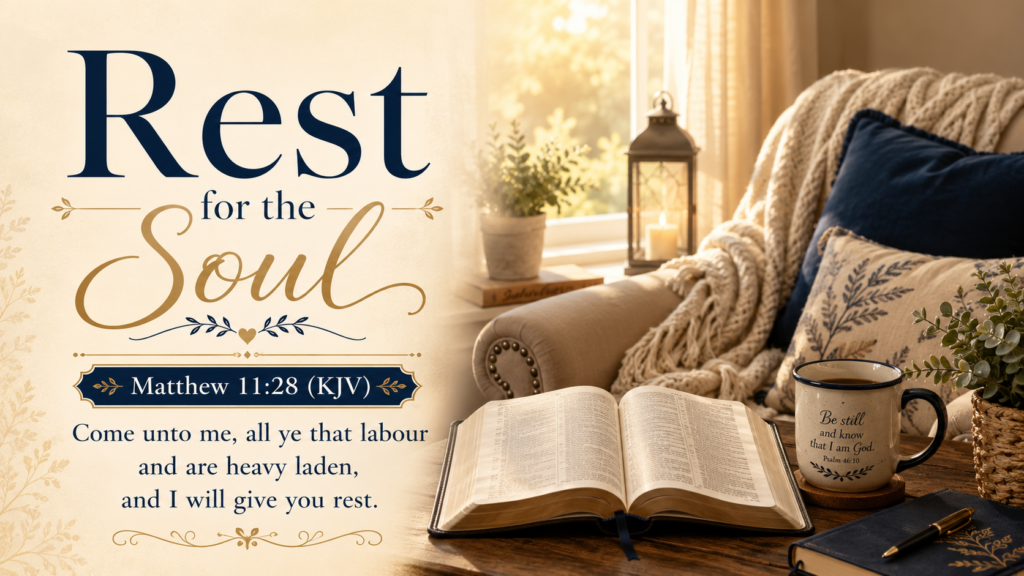 Daily Inspiration: Rest For The Soul