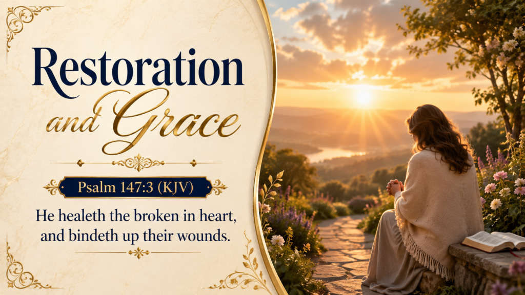 Daily Inspiration: Restoration And Grace