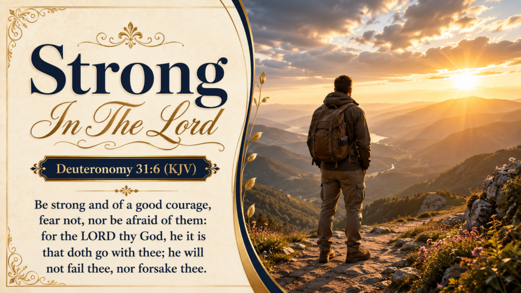 Daily Inspiration: Strong In The Lord