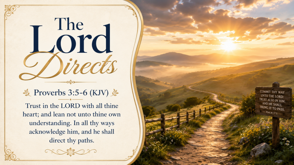 Daily Inspiration: The Lord Directs