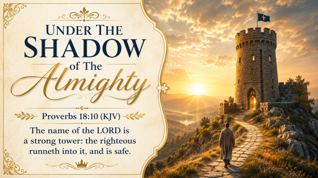 Daily Inspiration: Under The Shadow Of The Almighty
