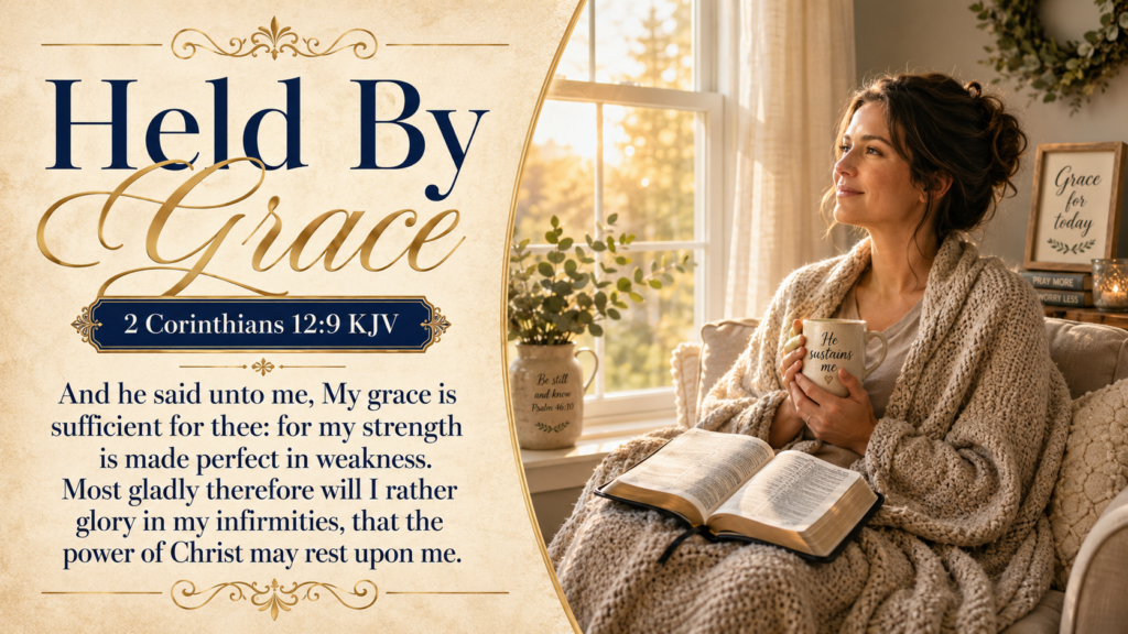 Daily Inspiration: Held By Grace
