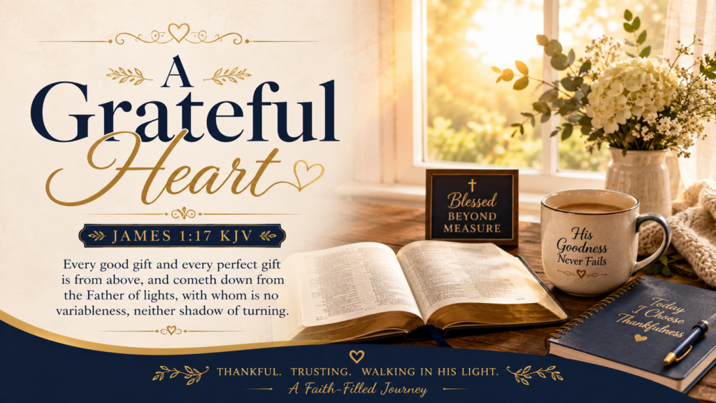 Daily Inspiration: A Grateful Heart