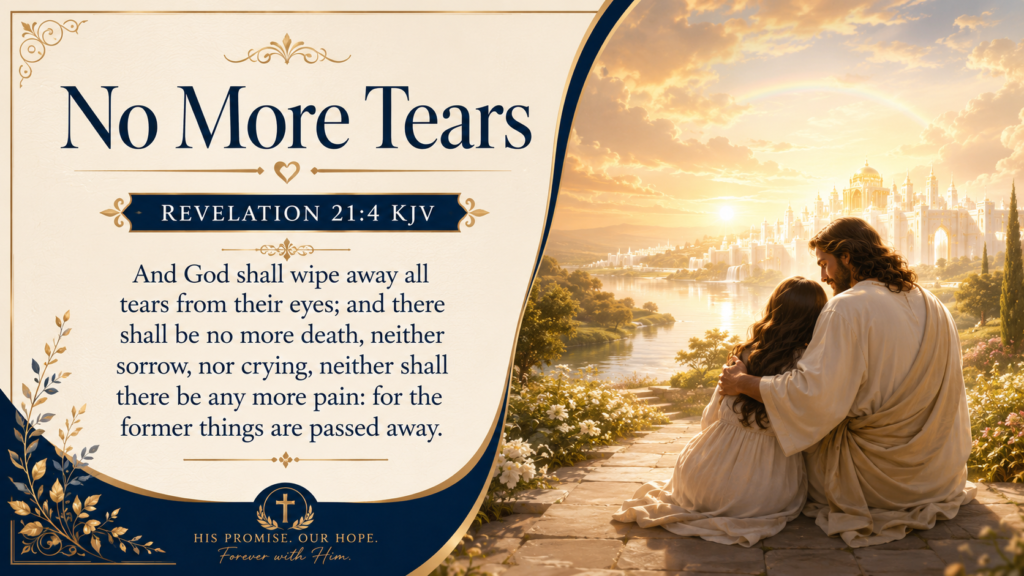 Daily Inspiration: No More Tears