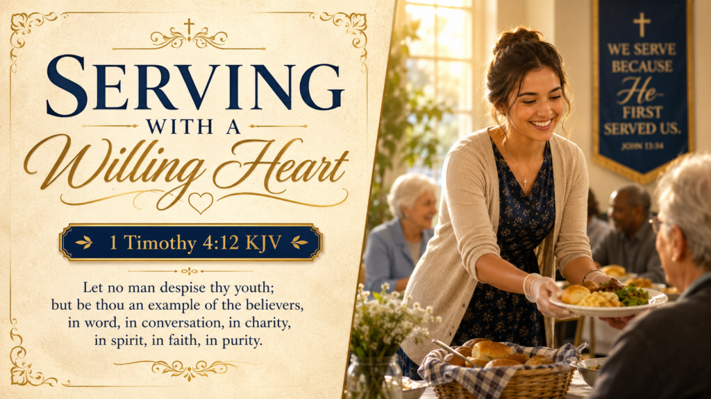 Daily Inspiration: Serving With A Willing Heart