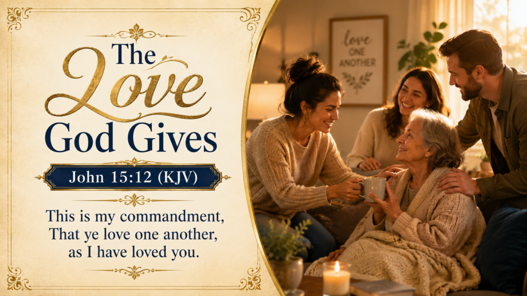 Daily Inspiration: The Love God Gives
