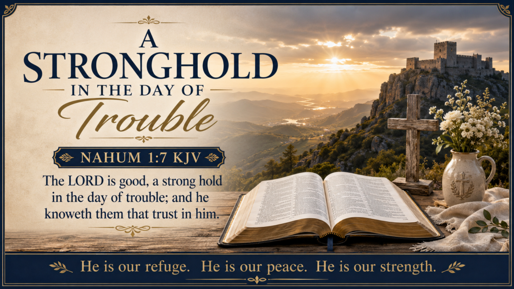 Daily Inspiration: A Stronghold In The Day Of Trouble