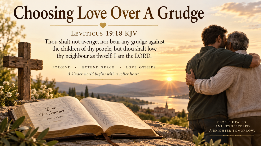 Daily Inspiration: Choosing Love Over A Grudge