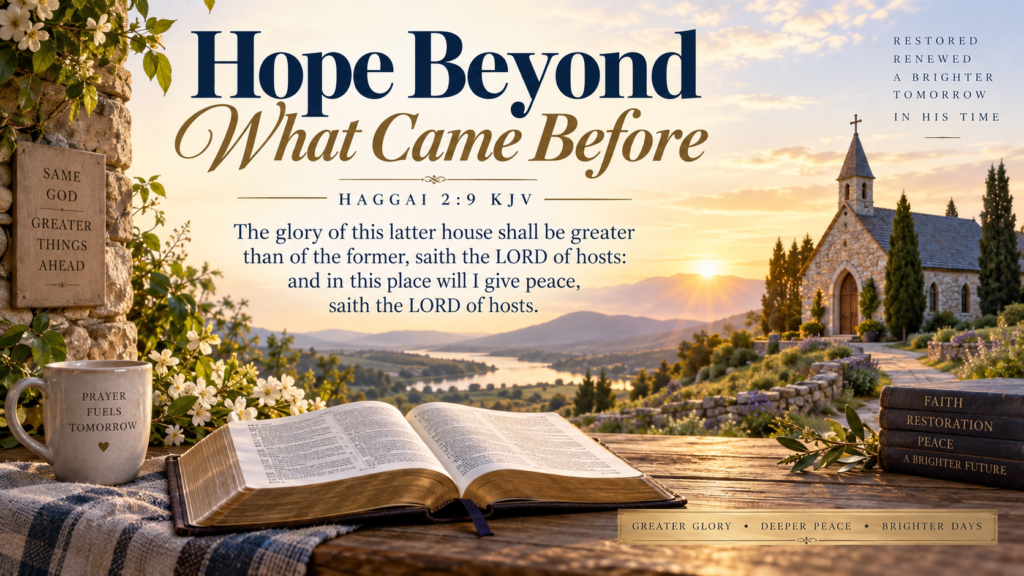 Daily Inspiration: Hope Beyond What Came Before