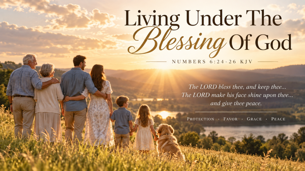 Daily Inspiration: Living Under The Blessing Of God