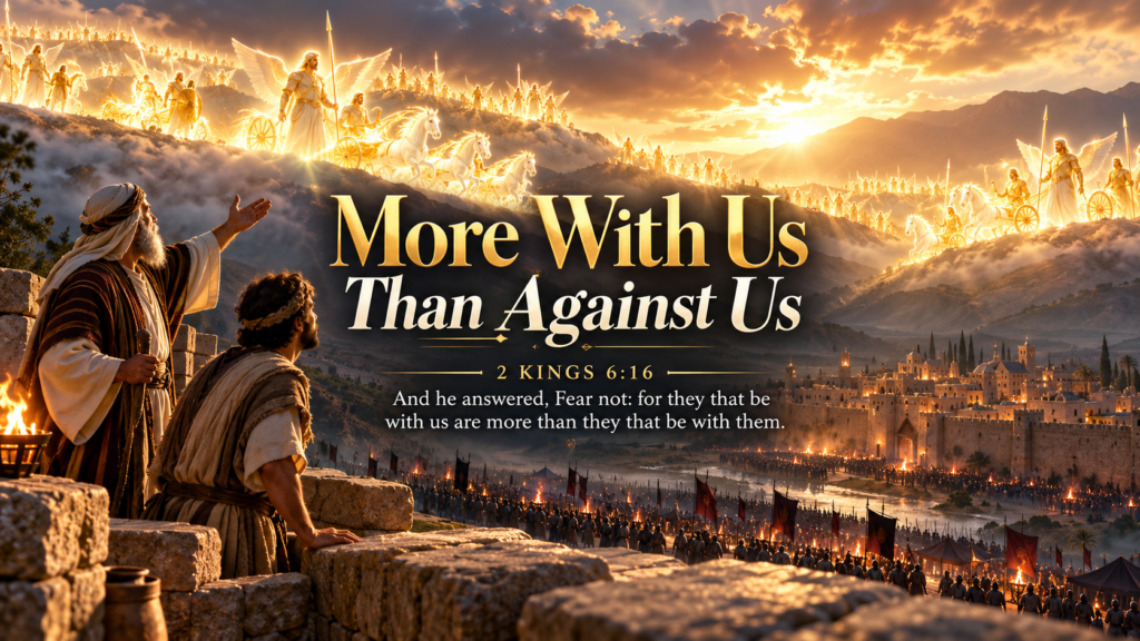 Daily Inspiration: More With Us Than Against Us