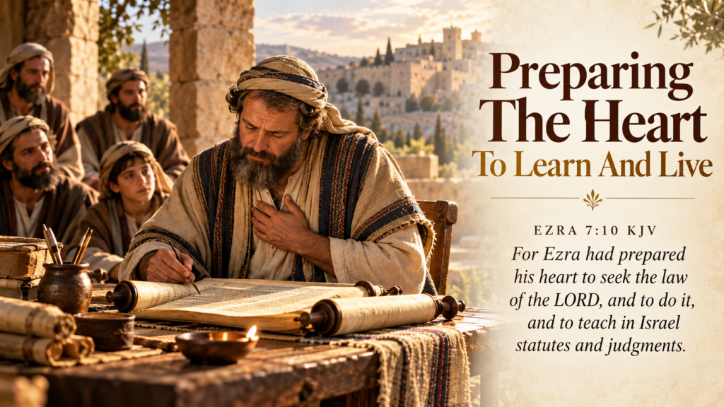 Daily Inspiration: Preparing The Heart To Learn And Live