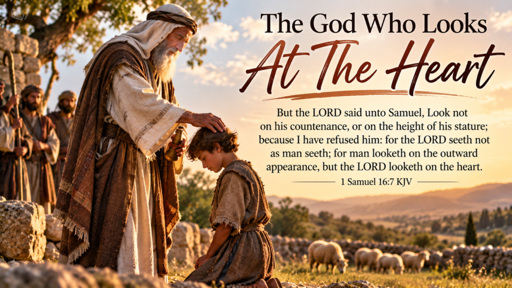 Daily Inspiration: The God Who Looks At The Heart